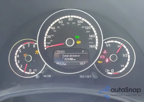 2015 Volkswagen Beetle 1.8T Classic из США, поврежденный, VIN 3VWF17AT2FM656714